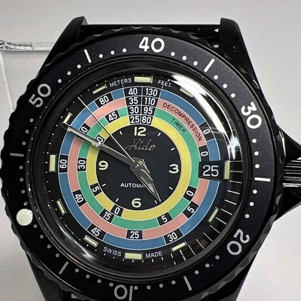 MIDO Ocean Star Decompression Timer Watch M026.807.33.051.00 Box Papers 3 Bands